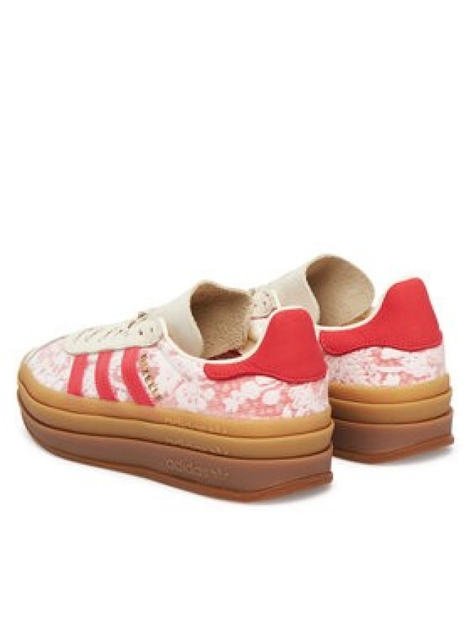 adidas Sneakersy Gazelle Bold X Liberty London JR8885 Écru