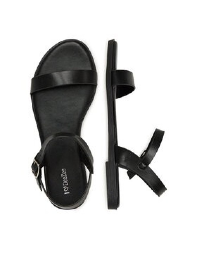 DeeZee Sandały MT3150-25S07 Czarny