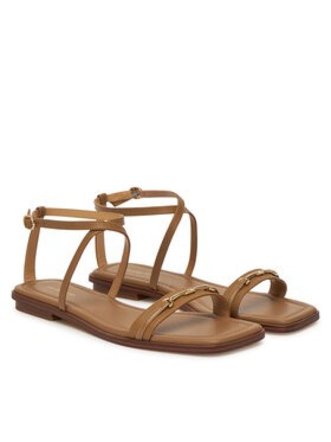 MICHAEL Michael Kors Sandały Lena 40S5LEFS1L Brązowy
