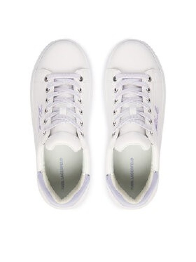 KARL LAGERFELD Sneakersy Kapri KL62518 Biały