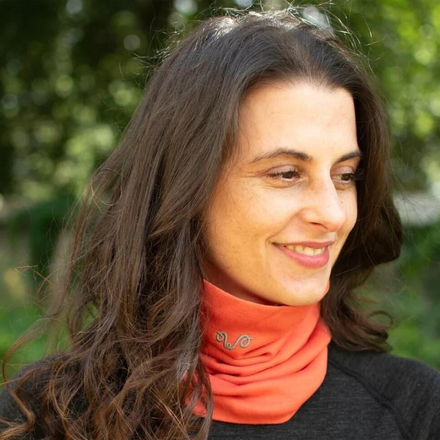 Komin trekkingowy 100% wełna merino (195 g/m²)