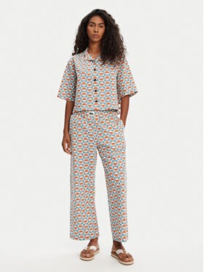 Quiksilver Koszula Dad Crop Fit EQWWT03144 Kolorowy Relaxed Fit