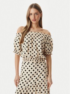 Morgan Bluzka 261-OVITA Beżowy Regular Fit