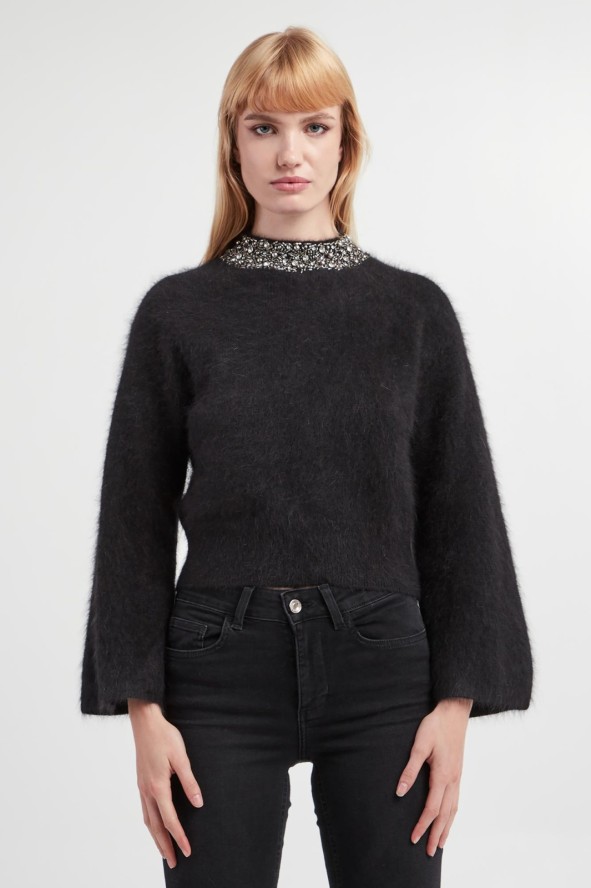 Sweter damski z angory LIU JO