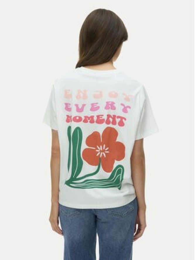 Vero Moda T-Shirt Mariane 10343545 Biały Oversize