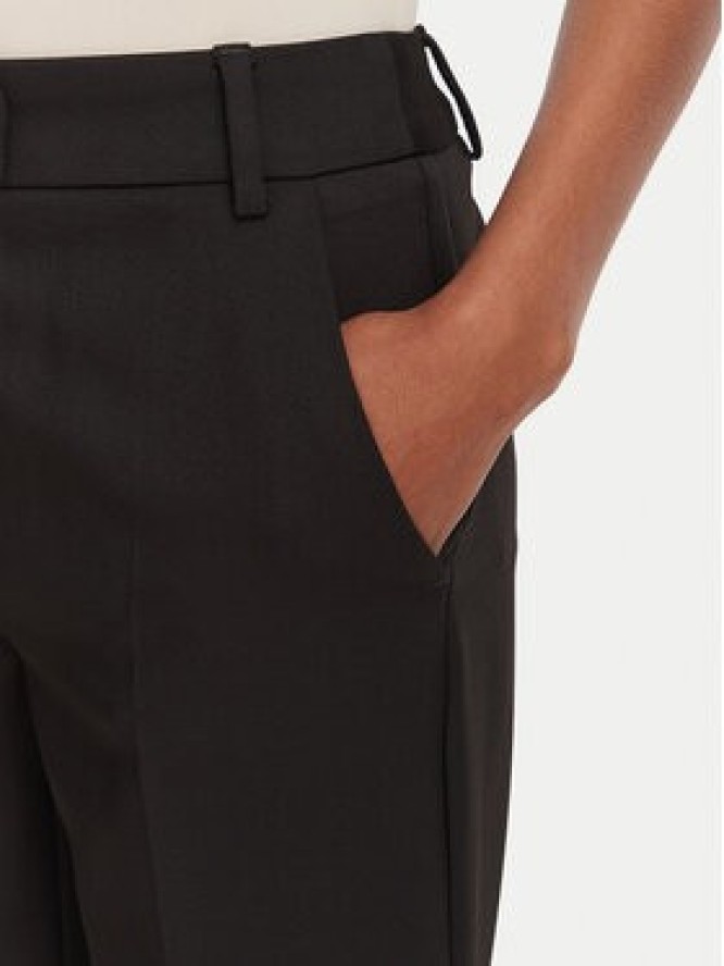 Marella Spodnie materiałowe Ghinea 2625136081 Czarny Straight Fit