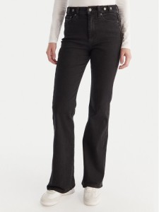 Tommy Jeans Jeansy Sylvia DW0DW20503 Czarny Flare Fit