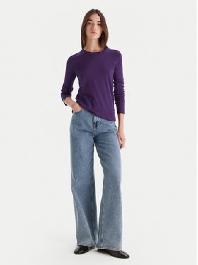 Liu Jo Sweter MF5226 MS49I Fioletowy Regular Fit