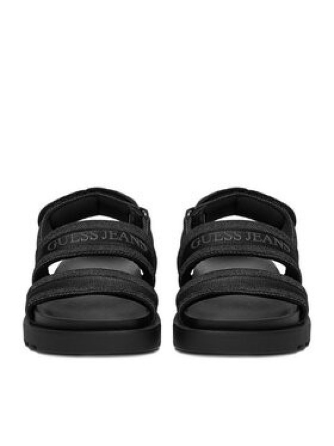Guess Jeans Sandały EO-GJ2122 Czarny