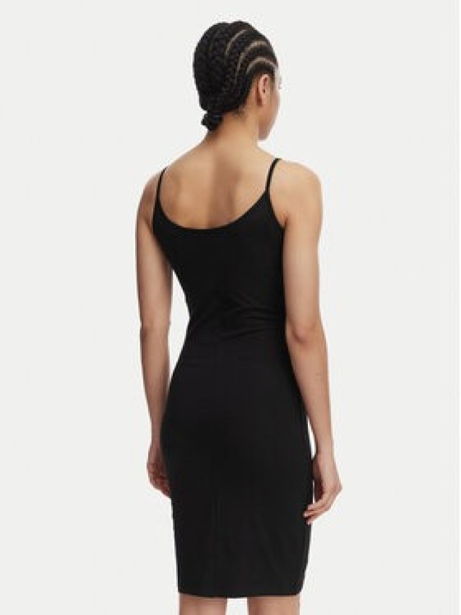 HUGO Sukienka letnia Narya 50563766 Czarny Slim Fit