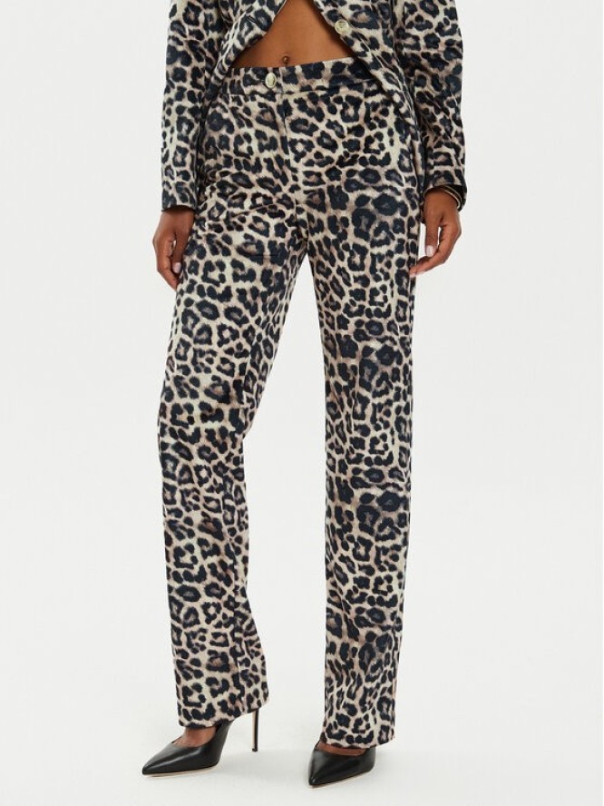 Marciano Guess Spodnie materiałowe Pamela 4BGB05 7220A Kolorowy Regular Fit