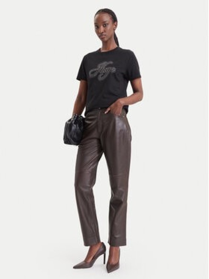 HUGO T-Shirt 50570932 Czarny Regular Fit