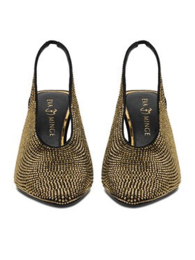 Eva Minge Czółenka EO-LYRA-LT1993-8-1 Czarny