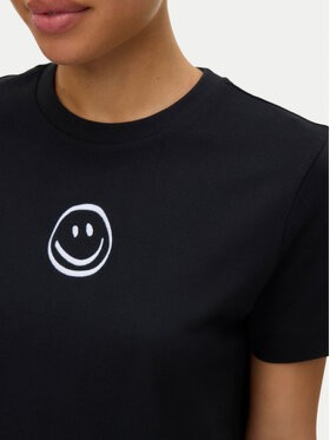 Vero Moda T-Shirt Sara 10311633 Czarny Regular Fit