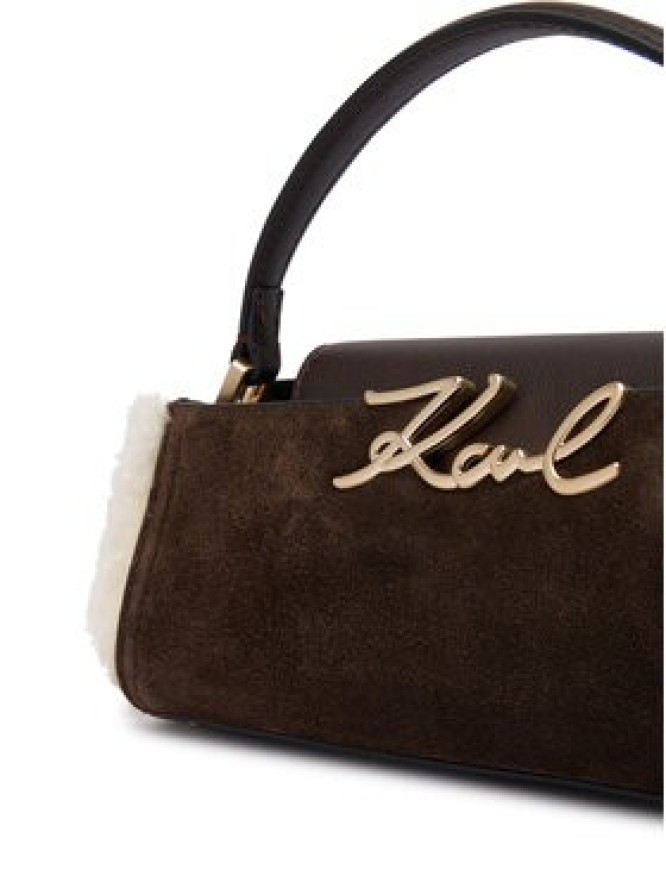 KARL LAGERFELD Torebka B4W30313 Brązowy ciemny