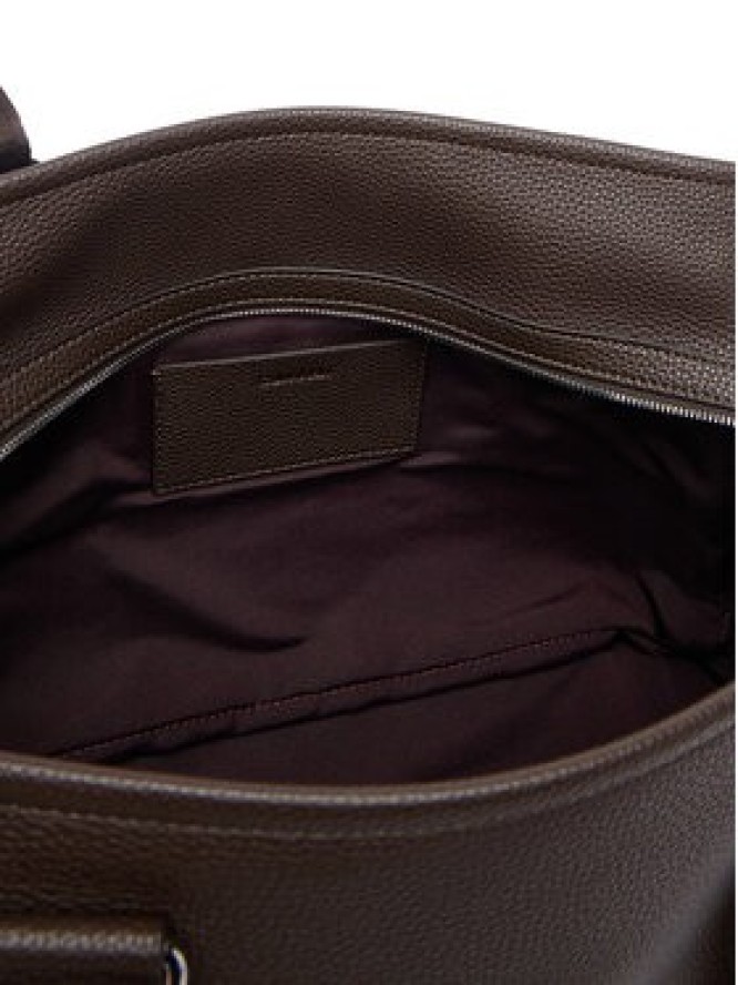 Calvin Klein Torebka Webbing Adj Strap Tote LV04F3644G Brązowy