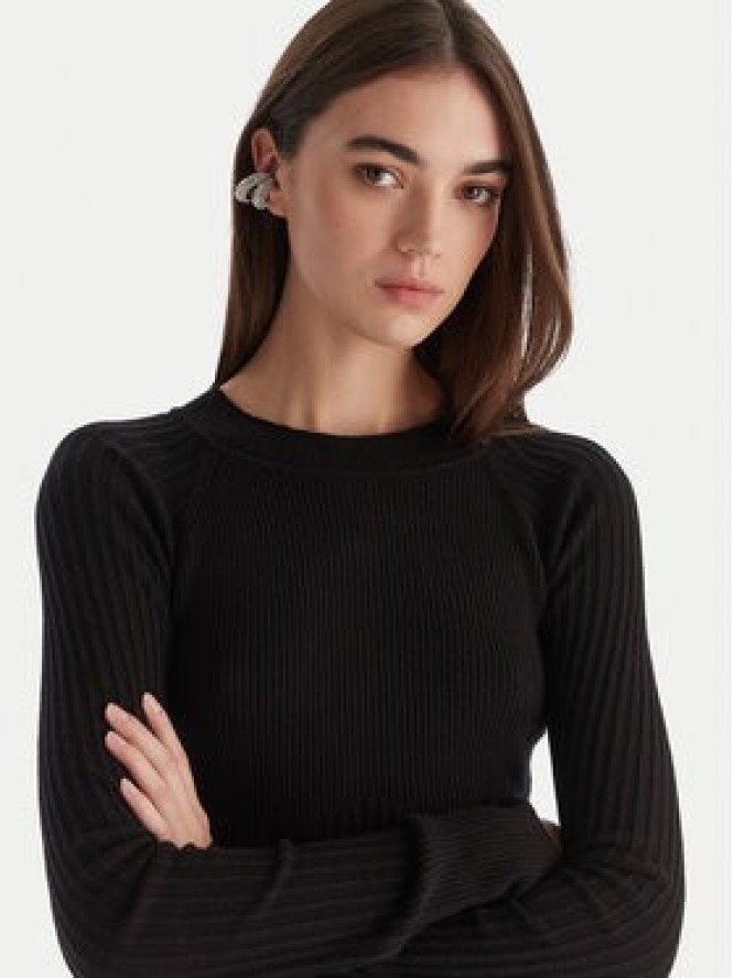 Patrizia Pepe Sweter 2K0337/K7S0-K103 Czarny Slim Fit