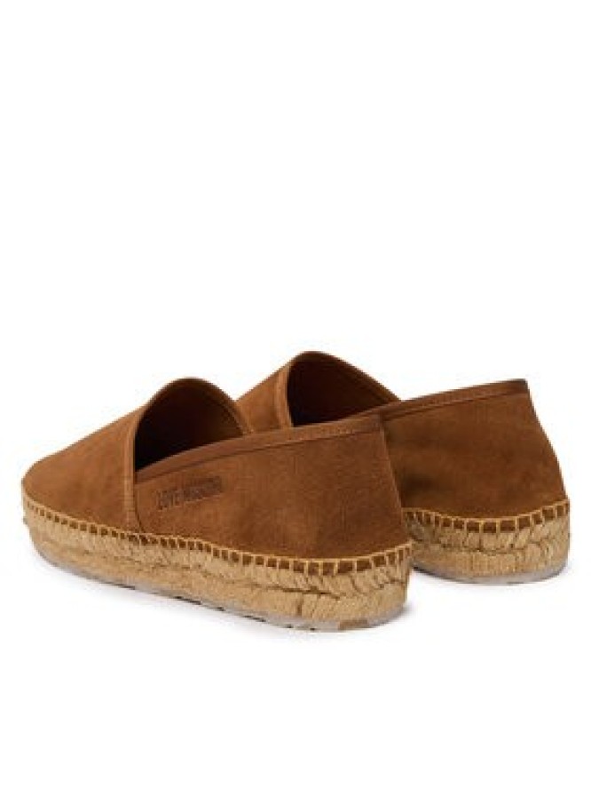 LOVE MOSCHINO Espadryle JA10572G0OIG5200 Brązowy
