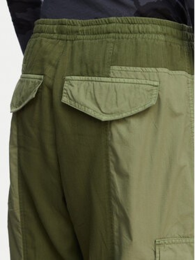 G-Star Raw Spodnie cargo D29010-E519 Zielony ciemny Straight Fit