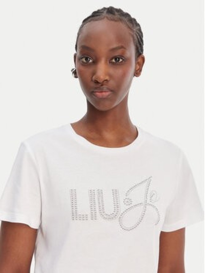 Liu Jo T-Shirt WA6491 JS923 Biały Regular Fit