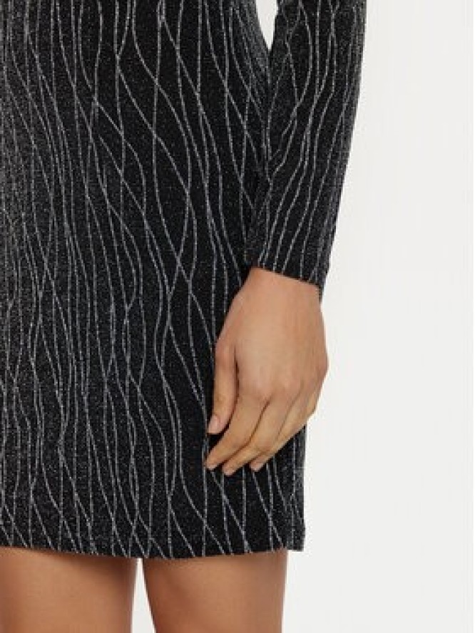 Vila Sukienka koktajlowa 14100899 Czarny Slim Fit
