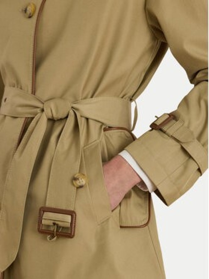 LAUREN RALPH LAUREN Trencz 297979525001 Beżowy Regular Fit