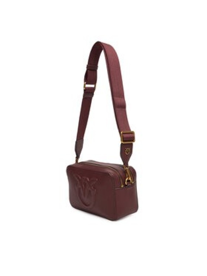 PINKO Torebka Carrie Camera Bag Classic PE 25 PLTT 104336 A29Q Bordowy