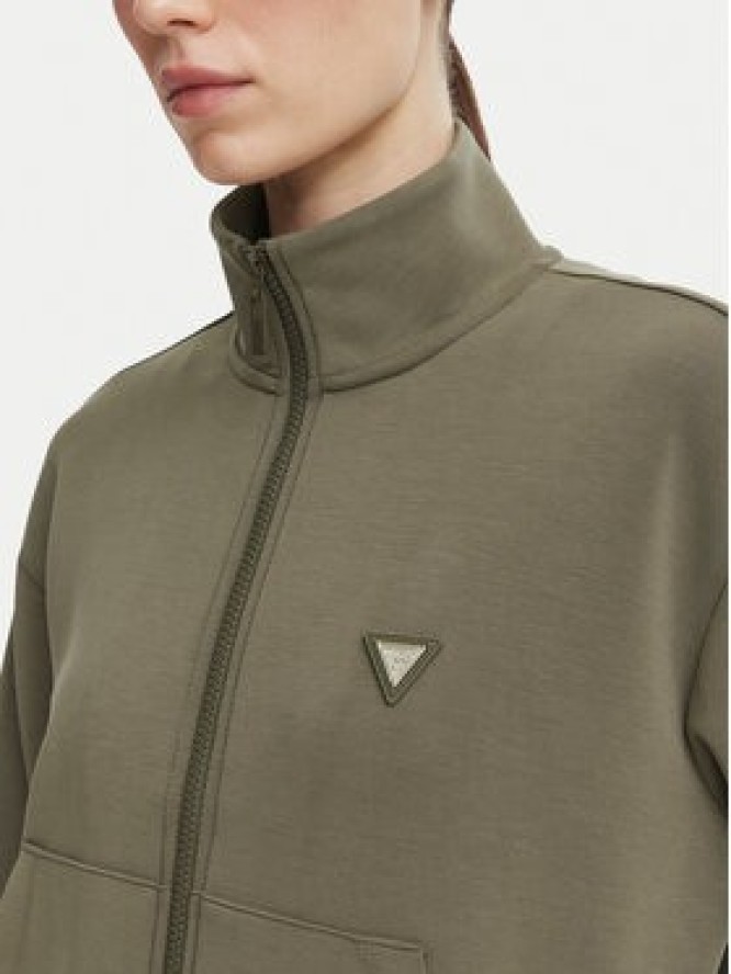 Guess Bluza V6YQ17 K4313 Khaki Regular Fit