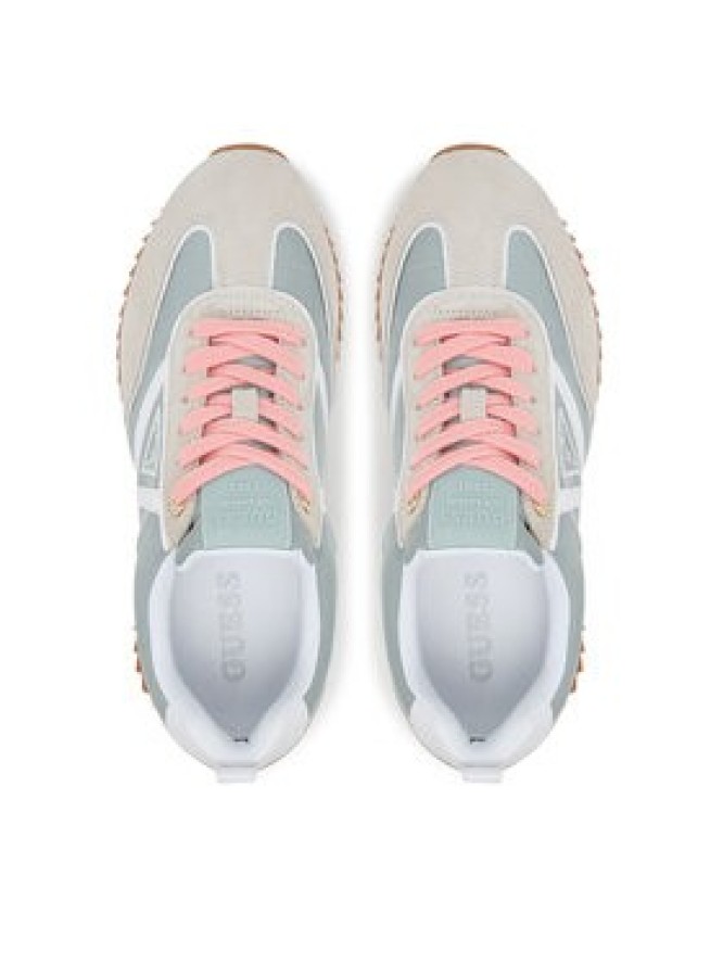 Guess Sneakersy FLTBAI SUE12 Zielony