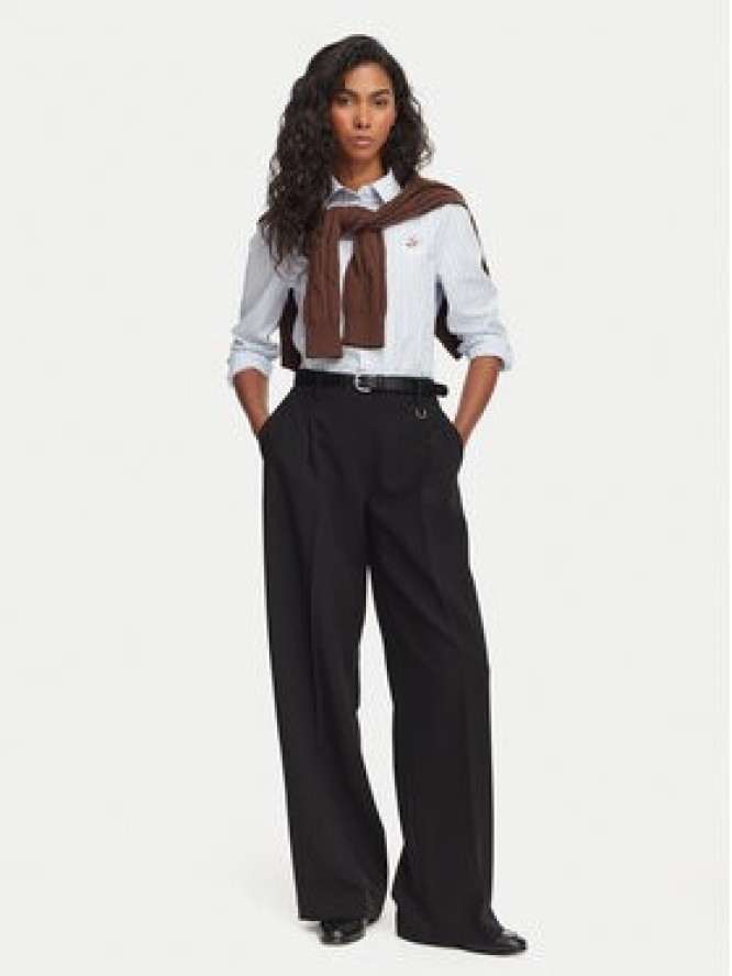Beverly Hills Polo Club Koszula P-SS26W-SH0005 Niebieski Regular Fit