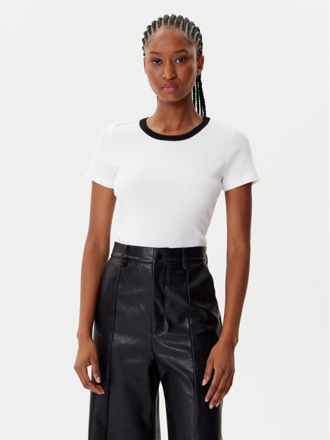 Morgan T-Shirt 252-DOPPY Biały Slim Fit