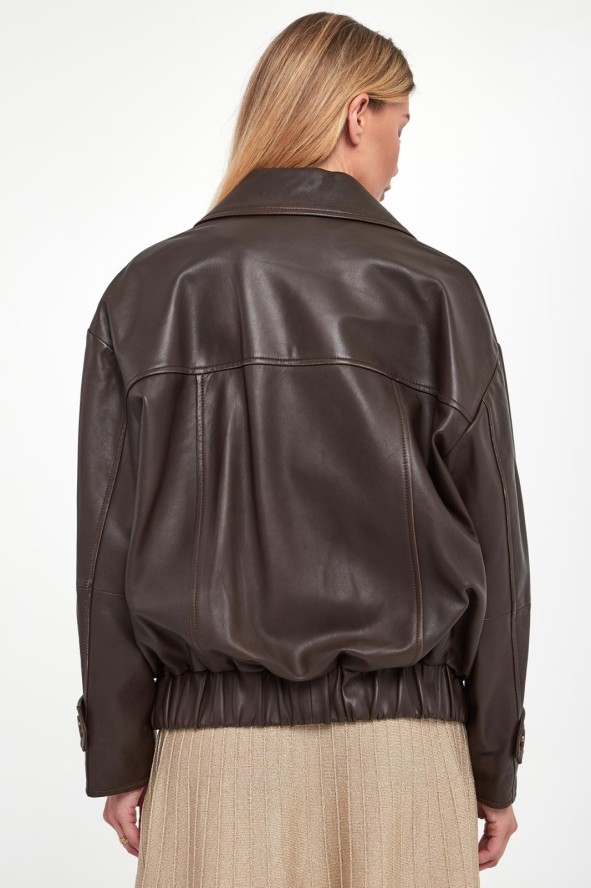 Kurtka damska ramoneska skórzana Matras MARELLA SPORT