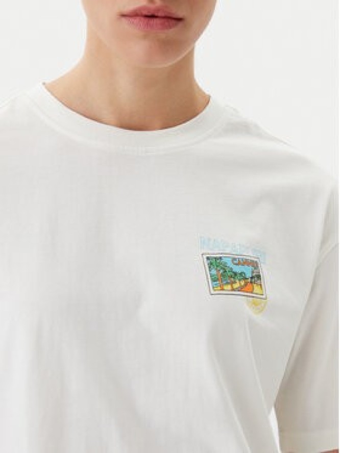 Napapijri T-Shirt S-Nice NP0A4IG4 Écru Regular Fit
