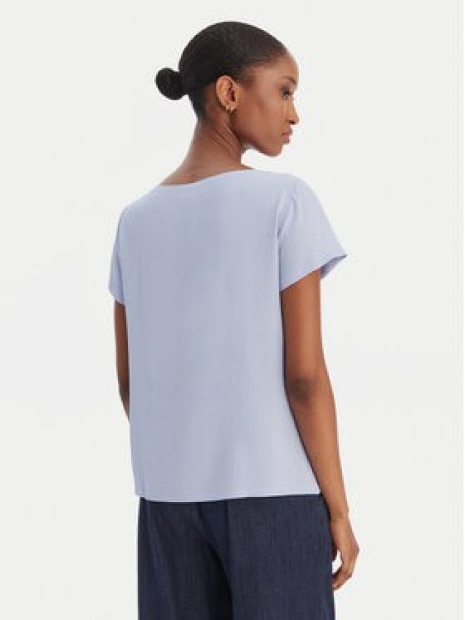Marella Bluzka Cartone 2615111021 Błękitny Regular Fit