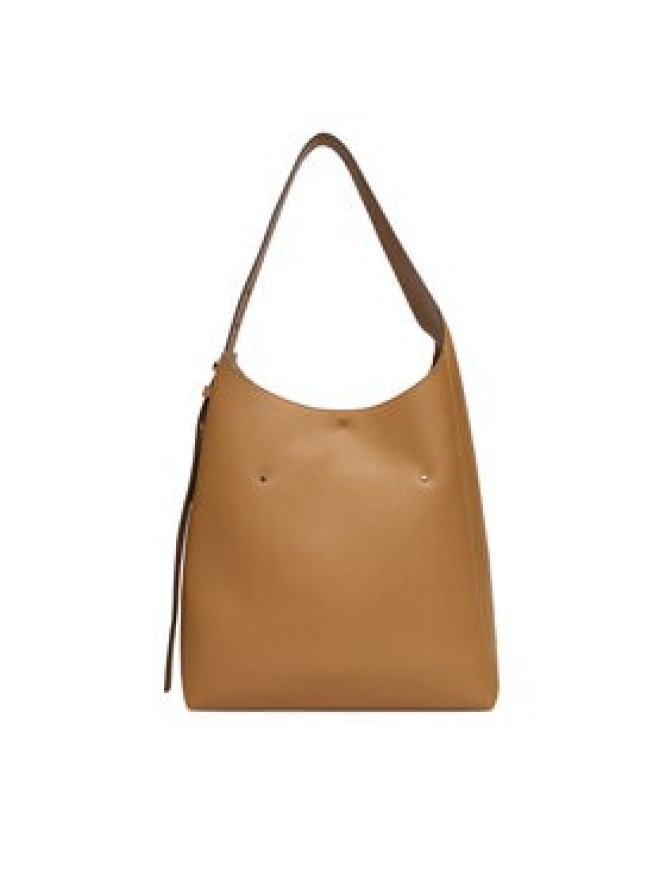 Tory Burch Torebka Romy Hobo 170964 Brązowy