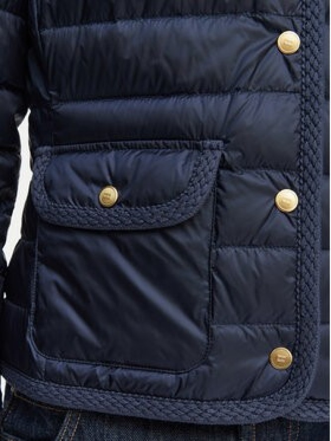 Tommy Hilfiger Kurtka przejściowa WW0WW49660 Granatowy Slim Fit