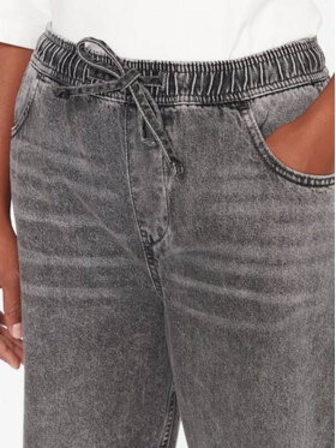 Roxy Jeansy Stunning ERJDP03318 Szary Relaxed Fit