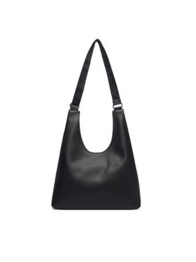 Calvin Klein Torebka Webbing Adj Strap Large Shoulder LV04F3643G Czarny