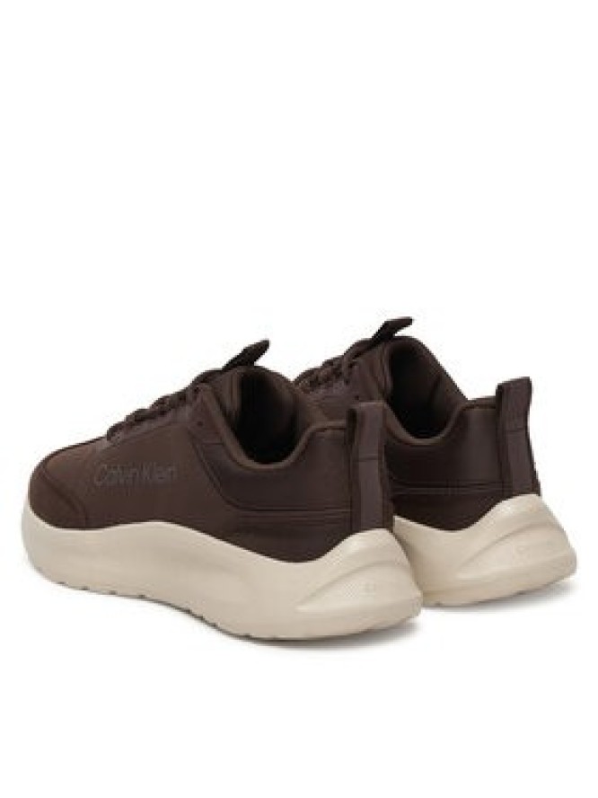 Calvin Klein Sneakersy Light Eva Runner Nyl-Sue HW0HW03149 Brązowy