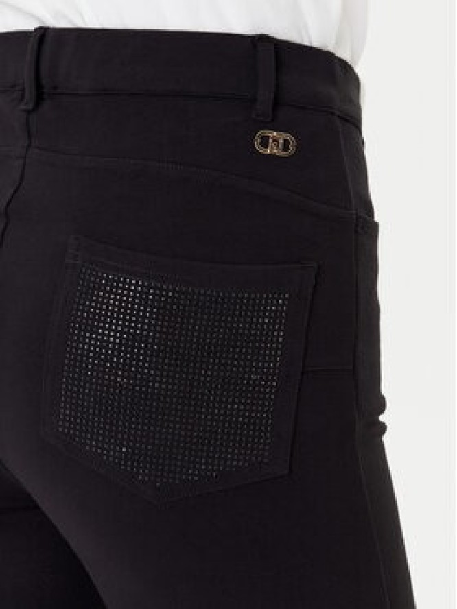 Liu Jo Sport Spodnie materiałowe TF5129 JS182 Czarny Regular Fit
