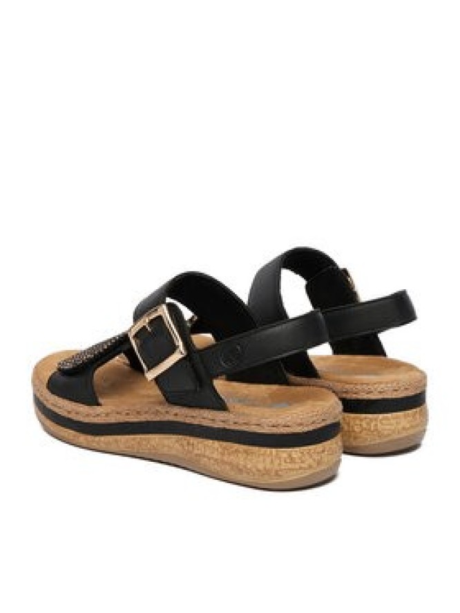 Rieker Sandały CEO-V0951-00 Czarny