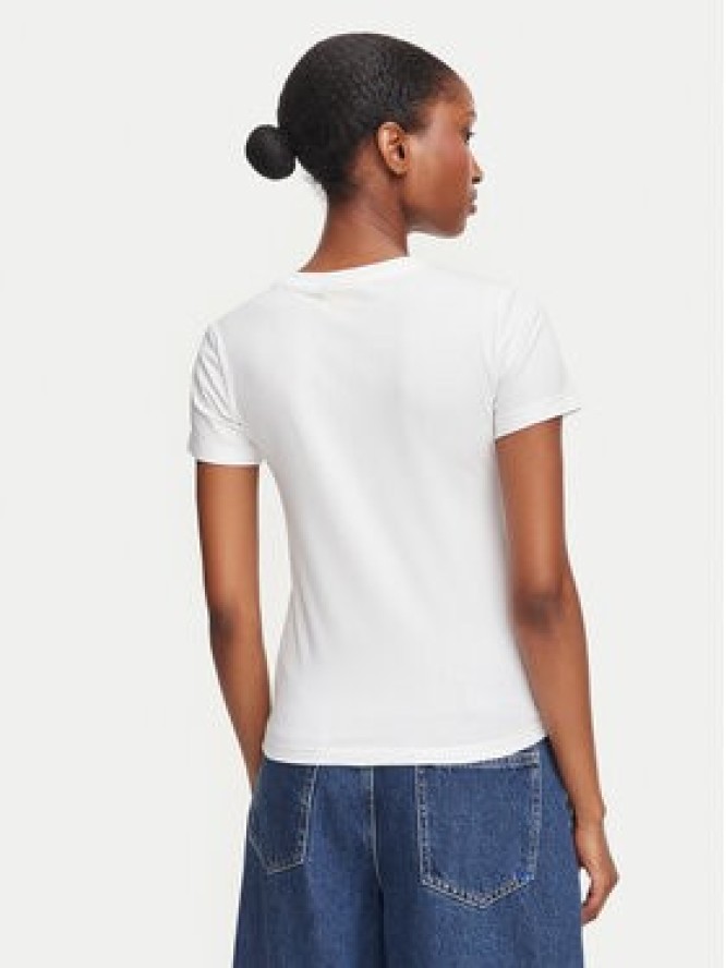 Guess Jeans T-Shirt W6YI62 K6415 Biały Regular Fit