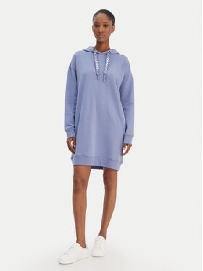 DKNY Sukienka dzianinowa DP6D4914 Niebieski Regular Fit