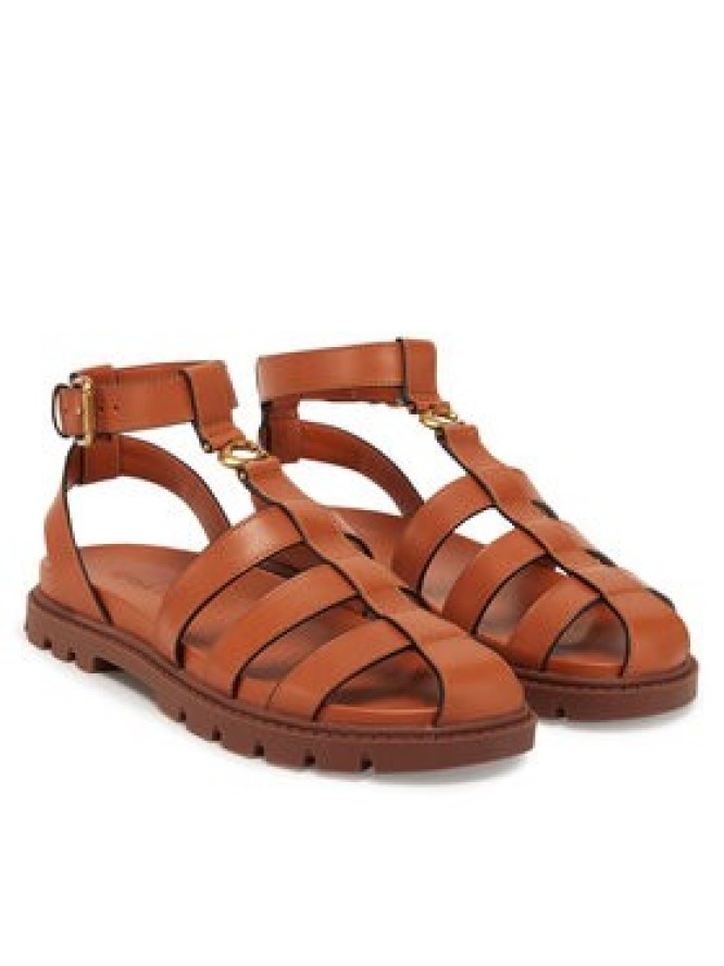 Coach Sandały CAR69 Brązowy