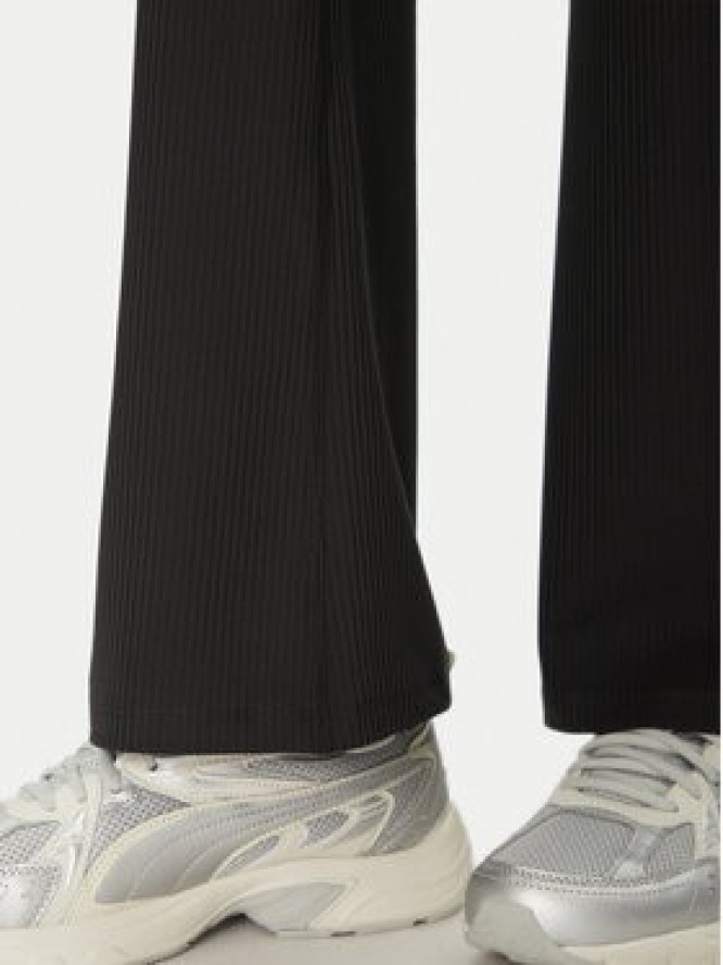 Girlfriend Collective Legginsy Rib Flare 4038RIB Czarny Slim Fit