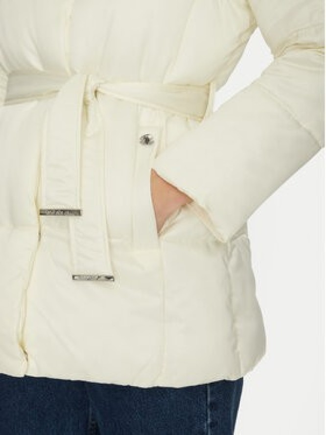 U.S. Polo Assn. Kurtka puchowa WUP1216 Biały Relaxed Fit