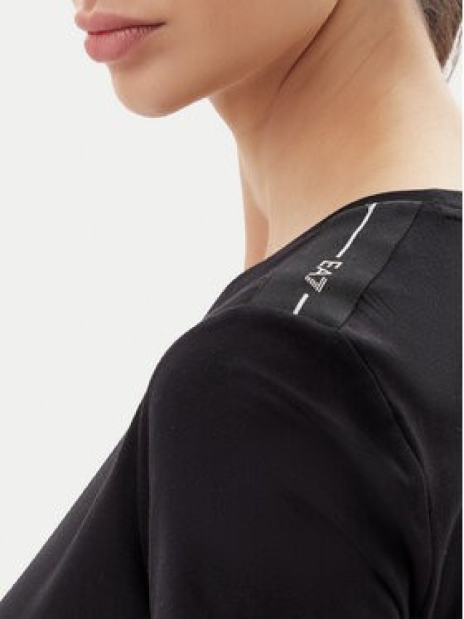 EA7 Emporio Armani T-Shirt 7W000497 AF14880 UC001 Czarny Regular Fit