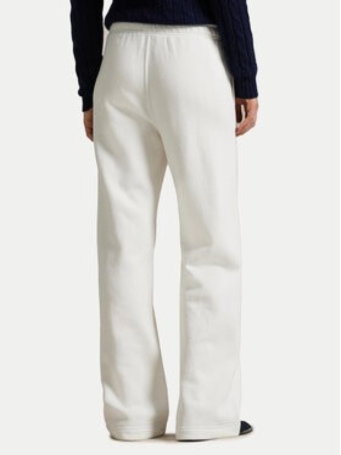 Polo Ralph Lauren Spodnie dresowe 211977959003 Biały Wide Leg