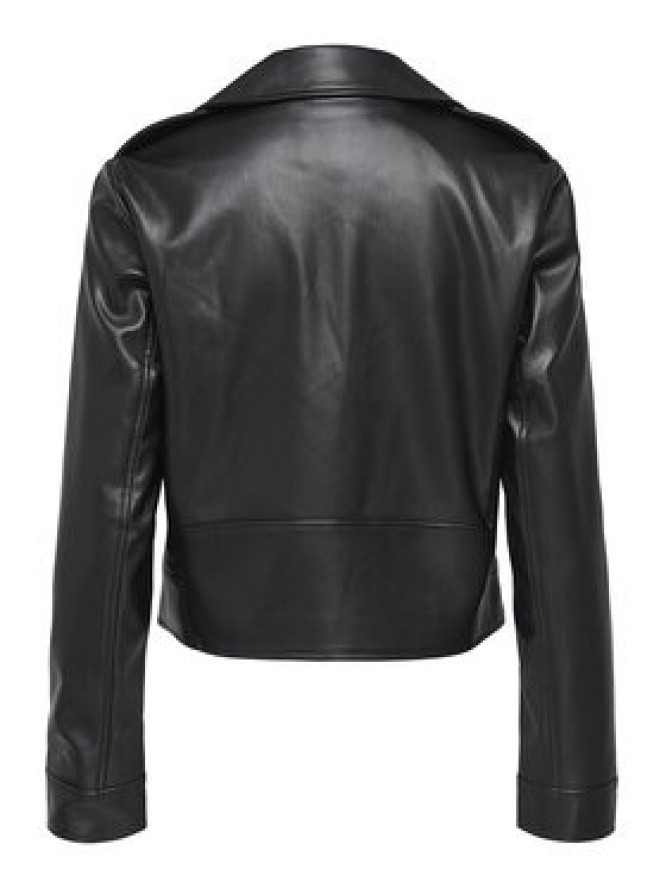 ONLY Kurtka z imitacji skóry Carmen 15361396 Czarny Regular Fit