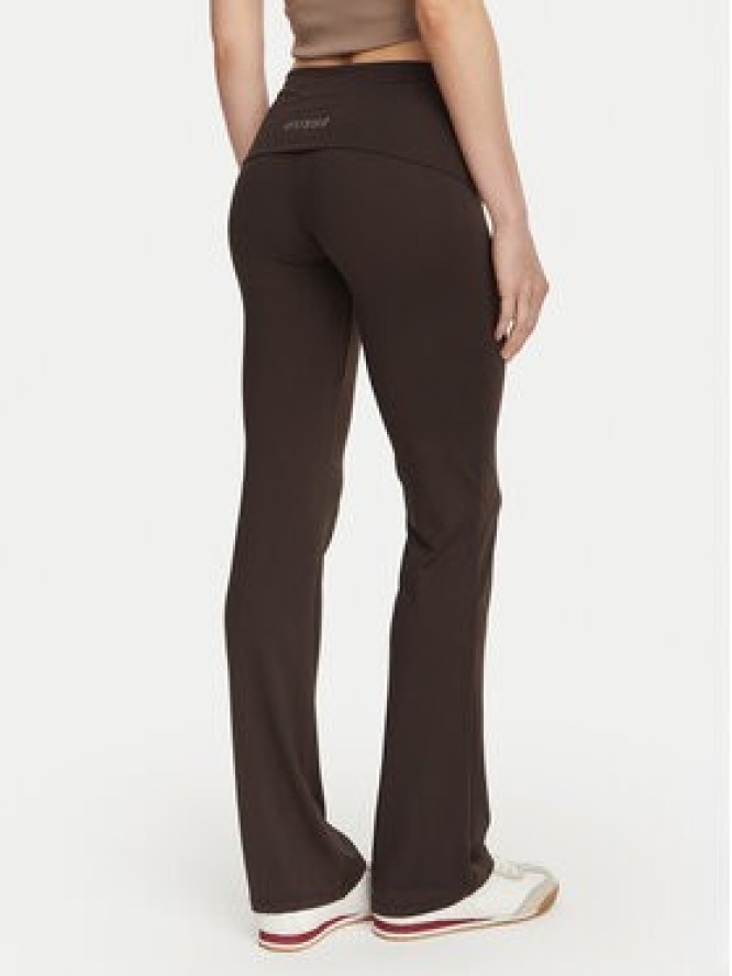Guess Legginsy V6YB24 K4713 Brązowy ciemny Slim Fit